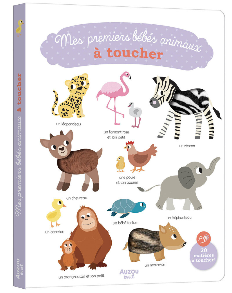 [9782733890783] Mes premiers bébés animaux à toucher