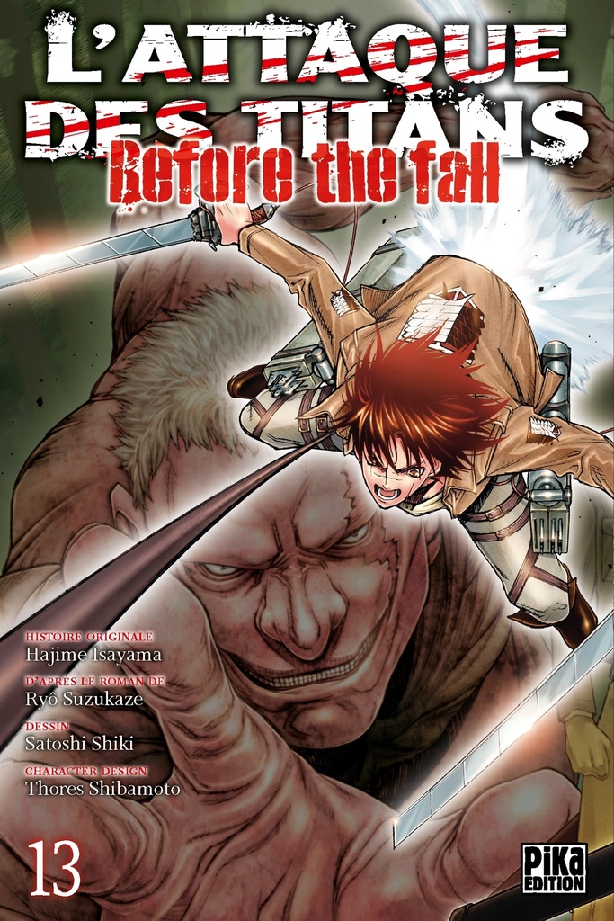 [9782811641665] L'Attaque des Titans - Before the Fall T13