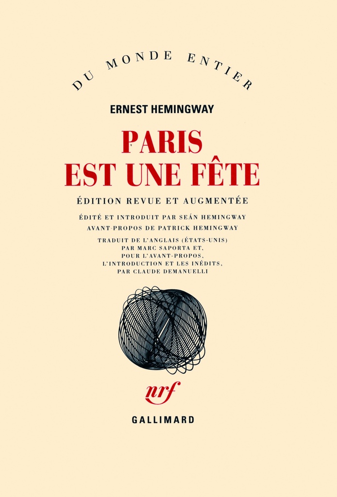 [9782070128846] Paris est une fête