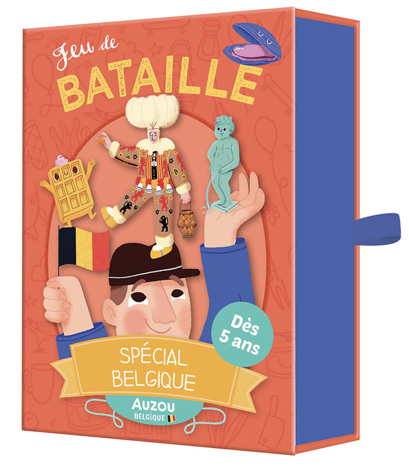 [9791039505840] Jeux de cartes - Mon jeu de bataille - spécial Belgique