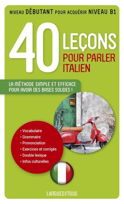 [9782266189132] 40 leçons pour parler italien