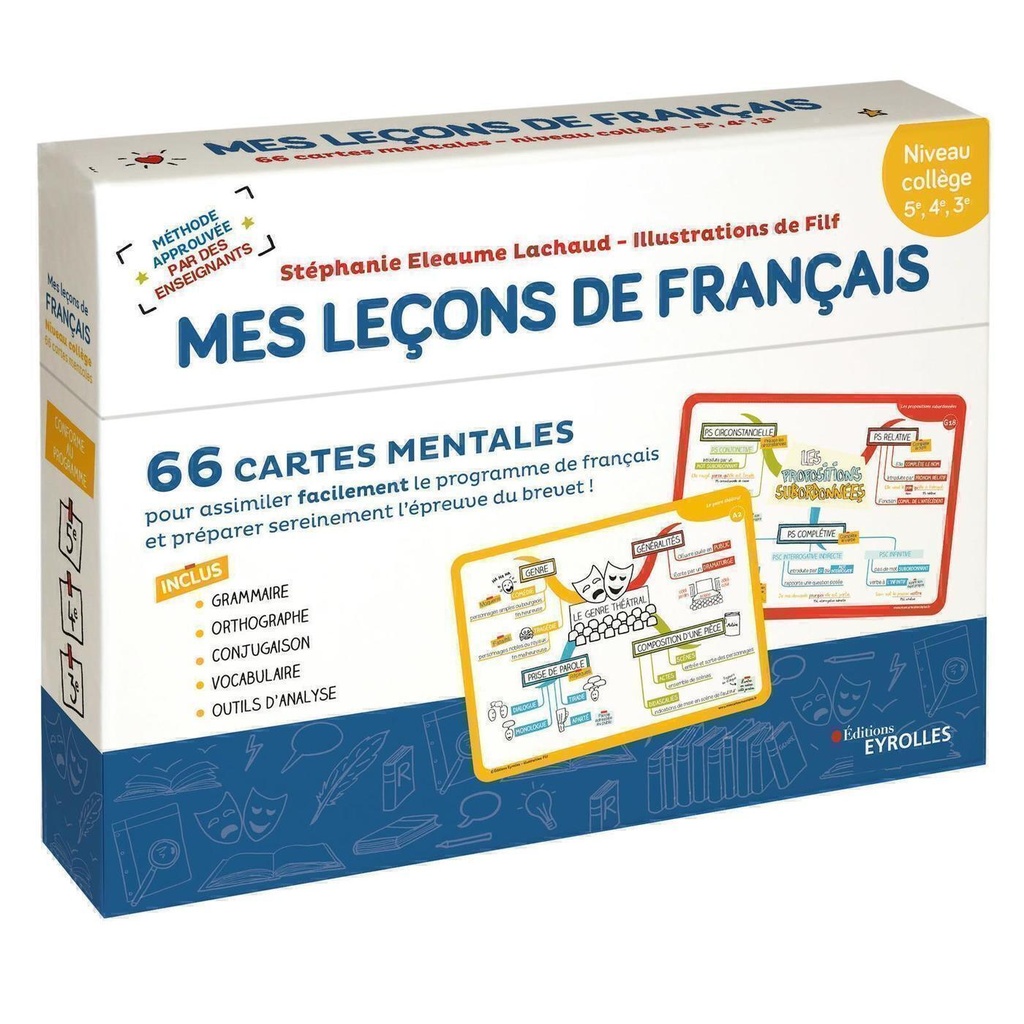 [9782212574982] Mes leçons de français - niveau collège