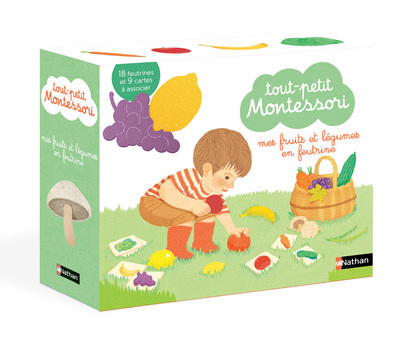 [9782092789582] Coffret Fruits et légumes - Tout petit Montessori
