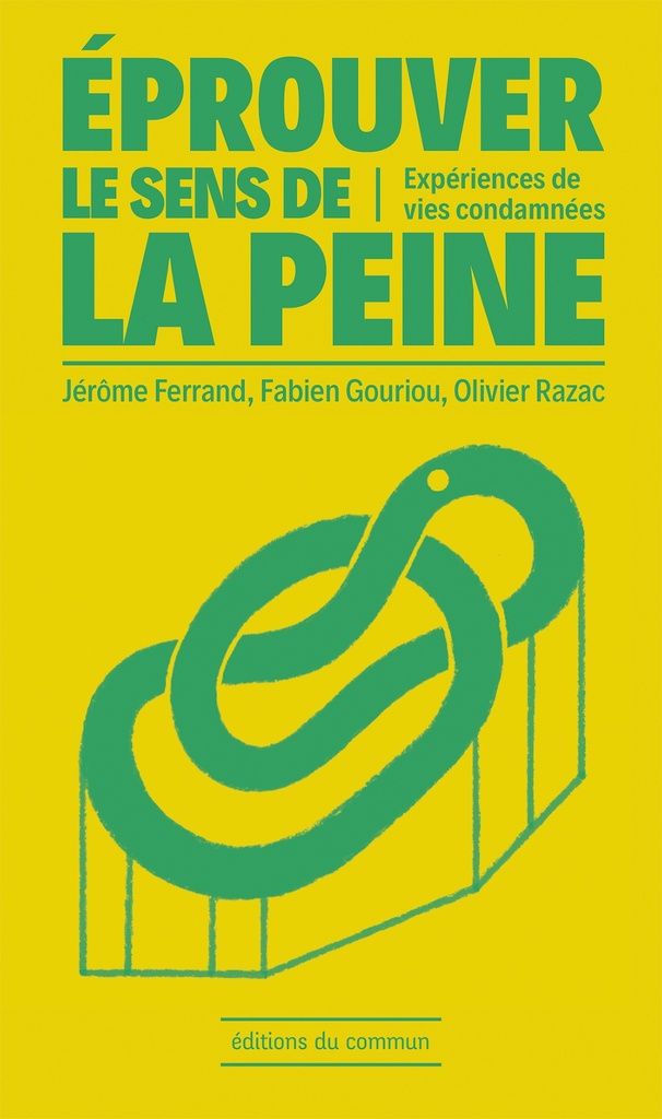 [9791095630463] Éprouver le sens de la peine