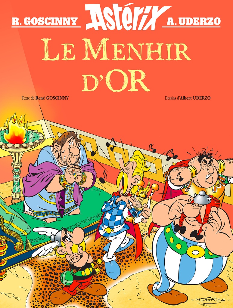 [9782864973461] Astérix - Album illustré - Le Menhir d'Or (Hors collection)