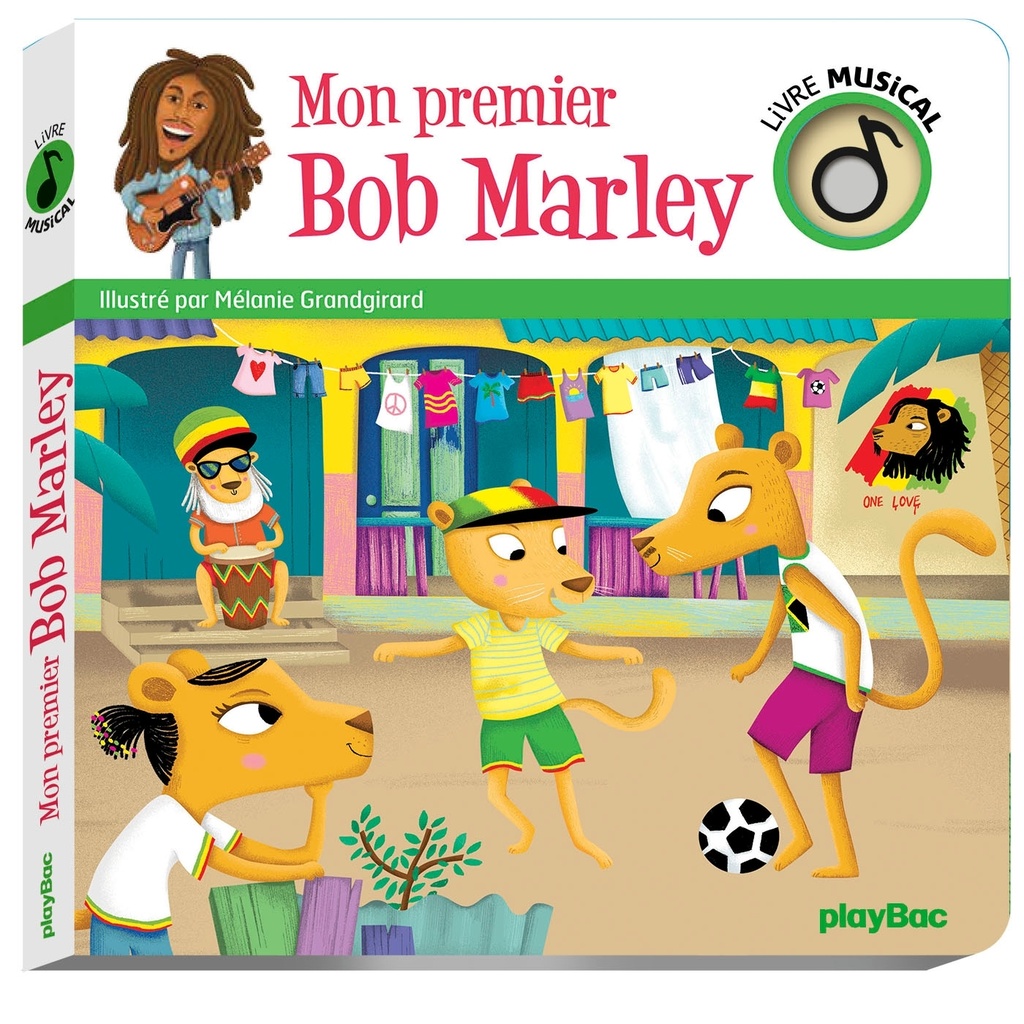 [9782809668650] Livre musical - Mon premier Bob Marley