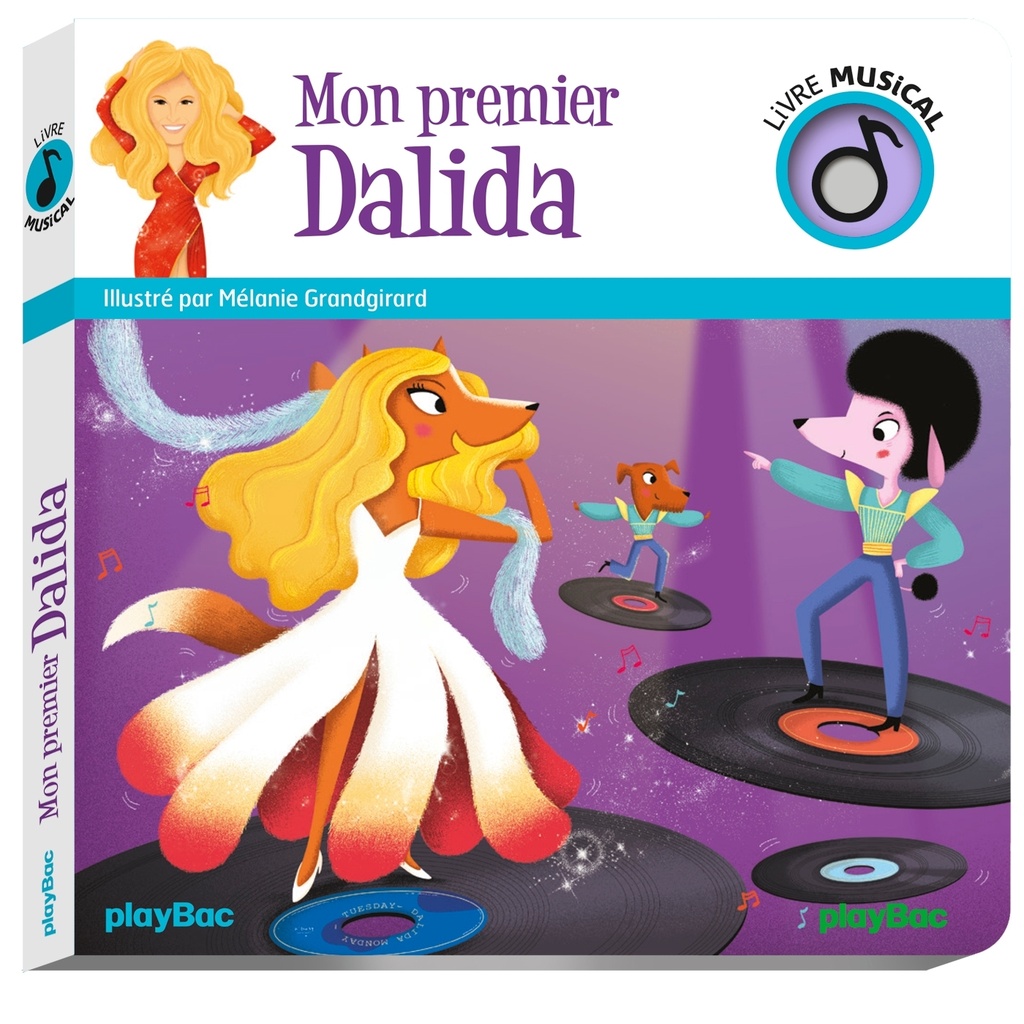 [9782809670400] Livre musical - Mon premier Dalida