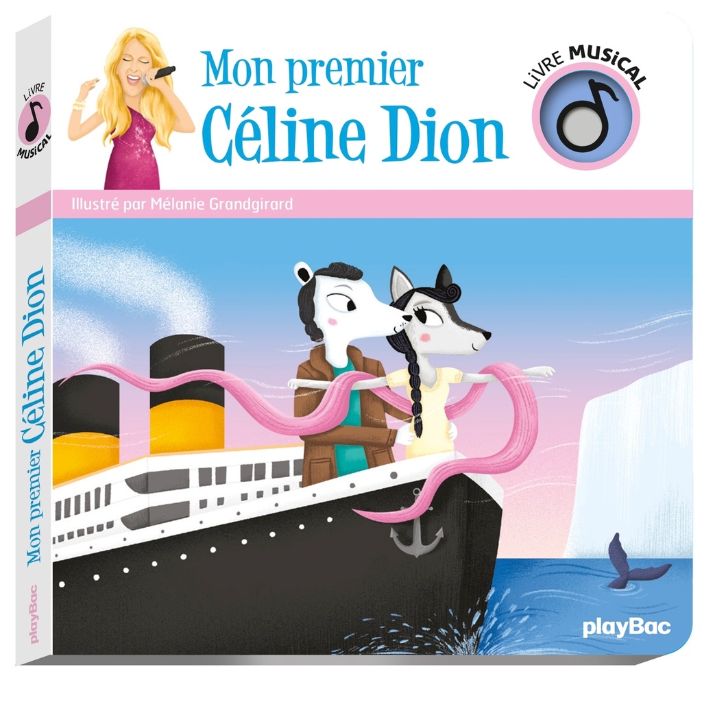 [9782809674514] Livre musical - Mon premier Céline Dion