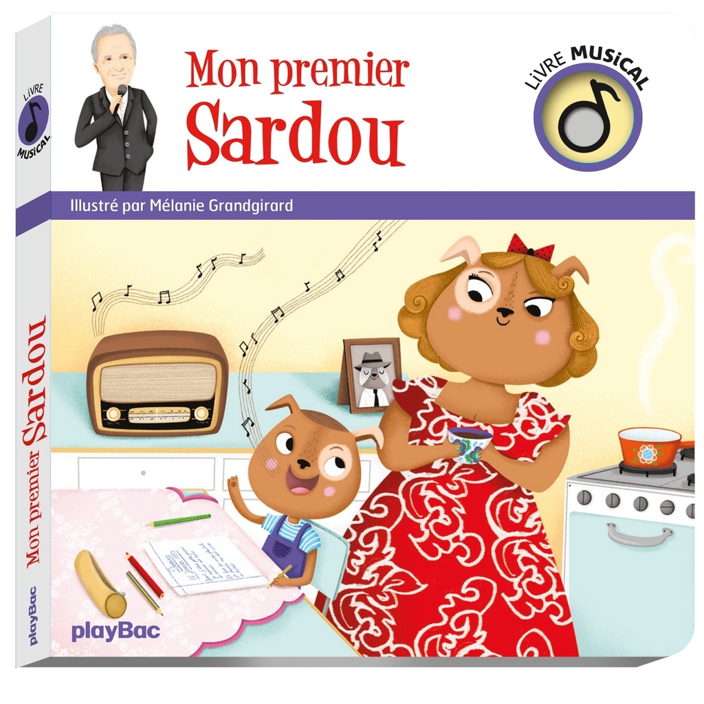 [9782809671018] Livre musical - Mon premier Sardou
