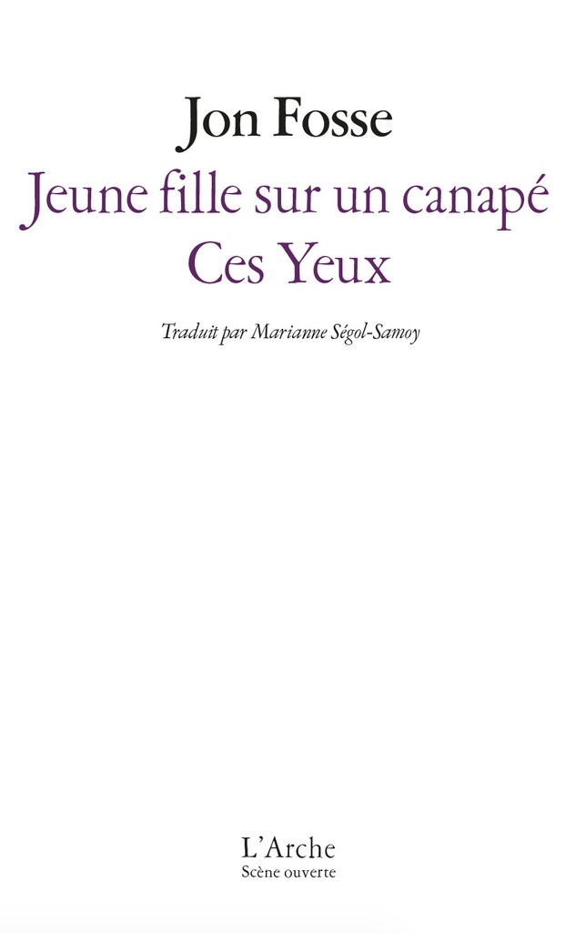 [9782851819833] Jeune fille sur un canapé / Ces yeux