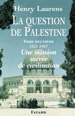 [9782213612515] La Question de Palestine, tome 2