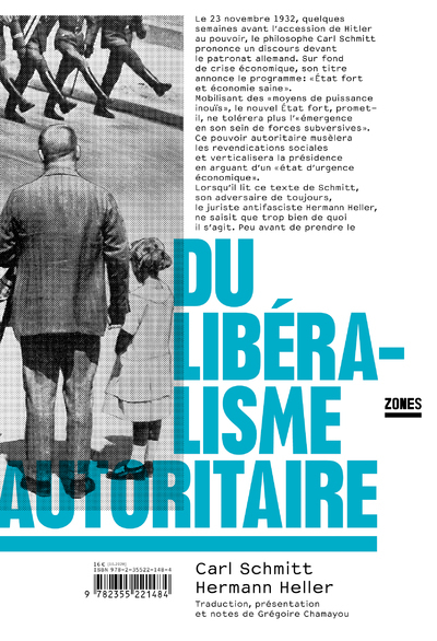 [9782355221484] Du libéralisme autoritaire