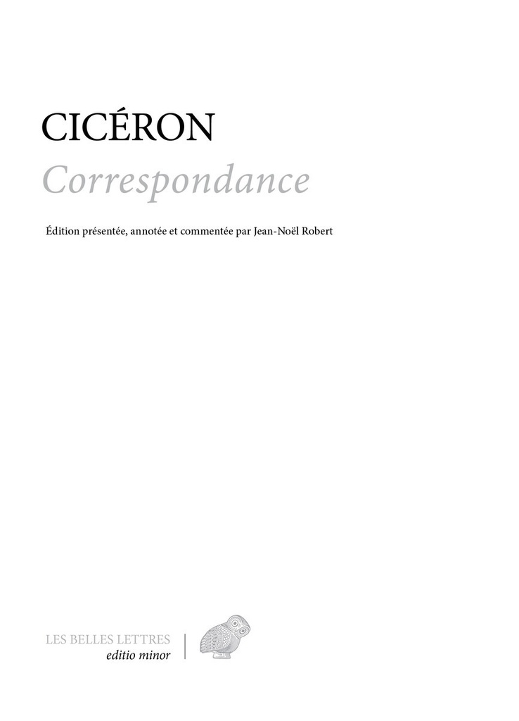 [9782251451756] Correspondance
