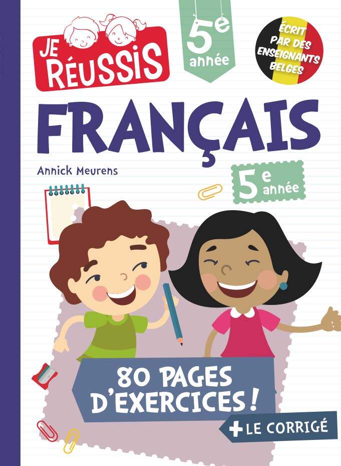 [9782874660504] JE REUSSIS FRANCAIS 5EME ANNEE