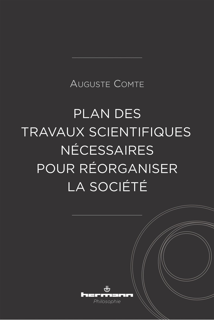 [9791037003843] Plan des travaux scientifiques nécessaires pour réorganiser la société