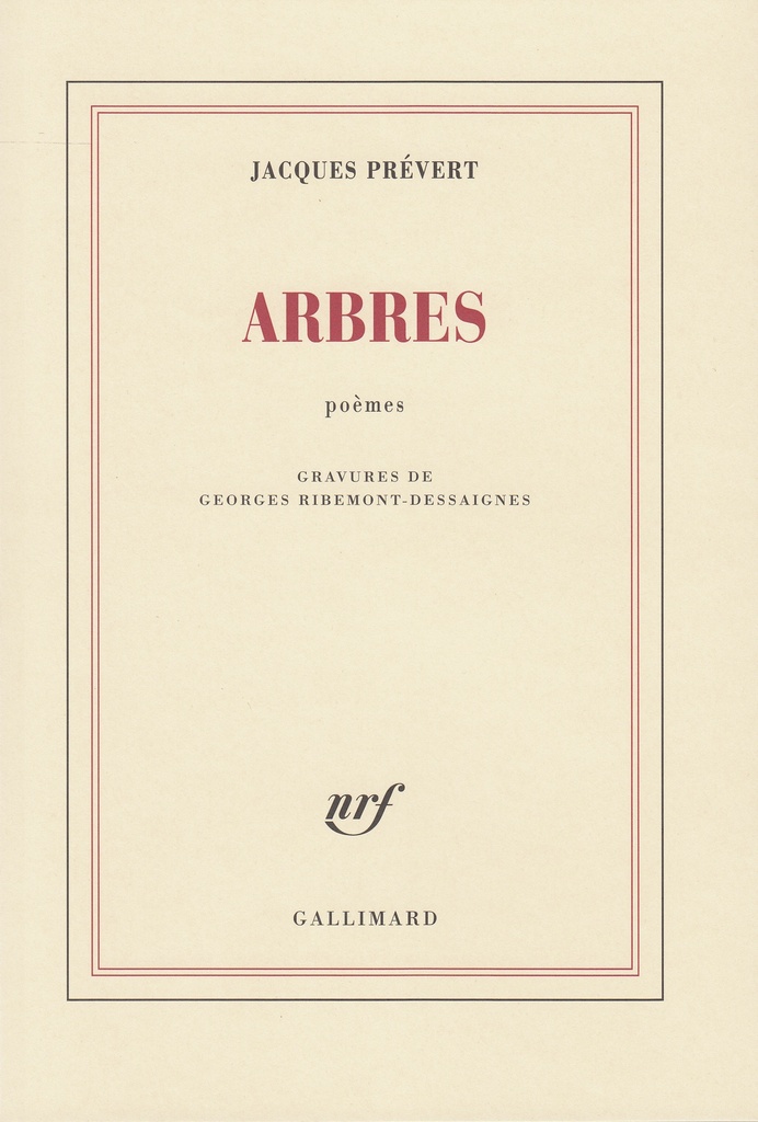 [9782070295227] Arbres