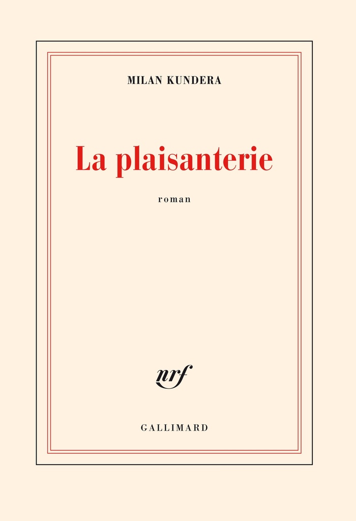 [9782070139545] La plaisanterie