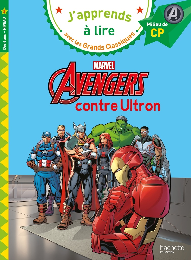 [9782017877103] Disney - Marvel - Avengers contre Ultron, CP Niveau 2