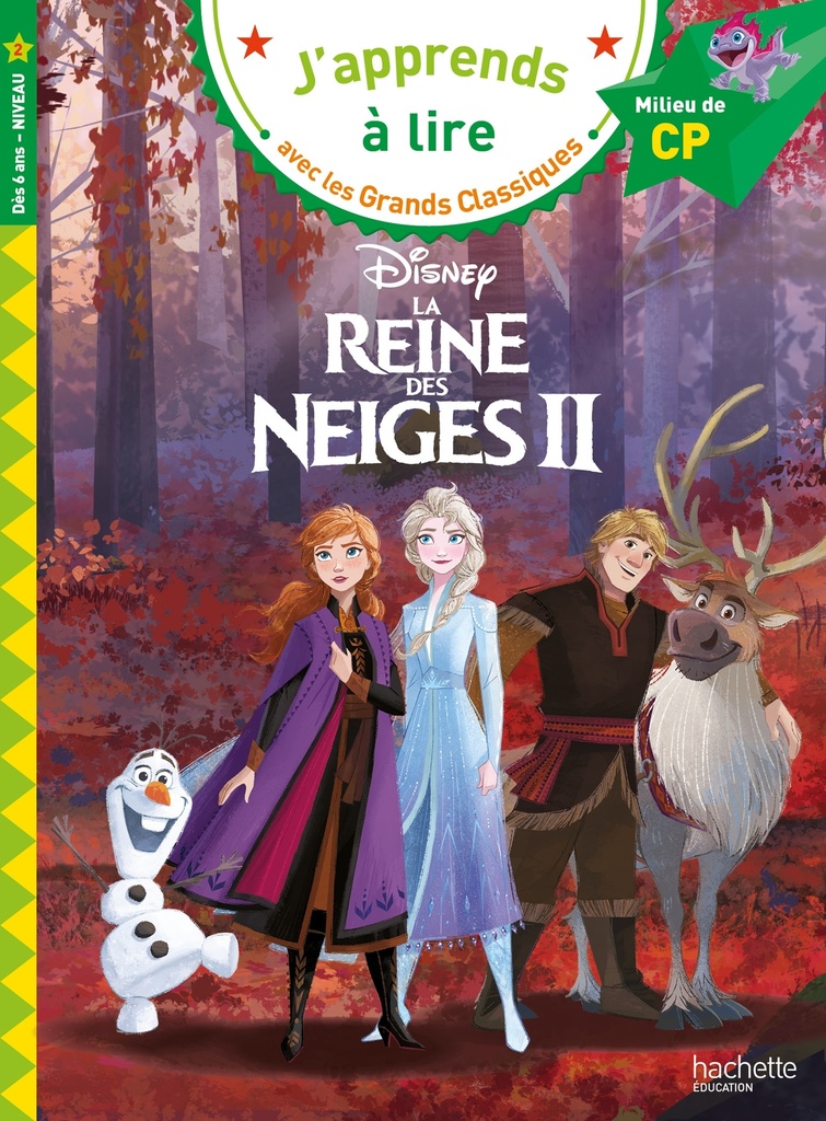 [9782017873662] Disney - La Reine des Neiges 2, CP Niveau 2