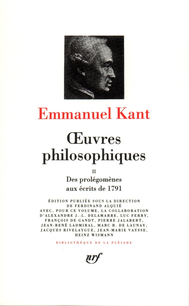 [9782070110728] Œuvres philosophiques
