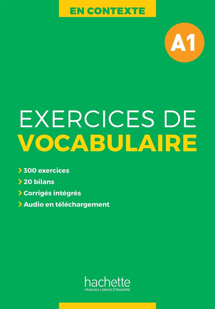[9782014016420] En Contexte - Exercices de vocabulaire (A1)