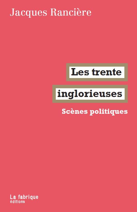 [9782358722247] Les trente inglorieuses