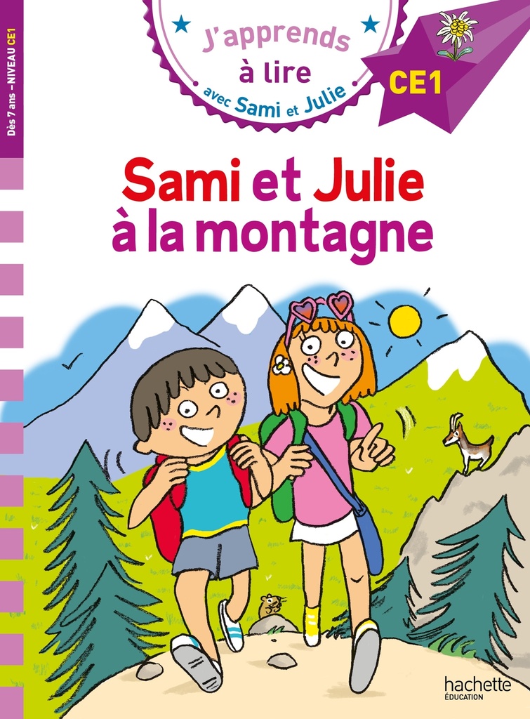 [9782017151456] Sami et Julie CE1  Sami et Julie à la montagne