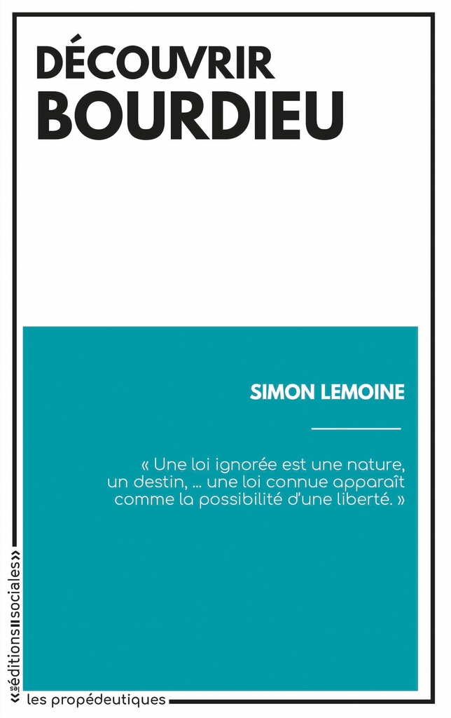 [9782353670727] Découvrir Bourdieu (NED 2020)