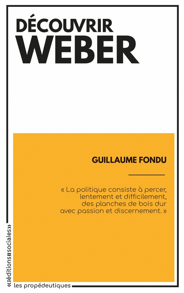[9782353670697] Découvrir Weber