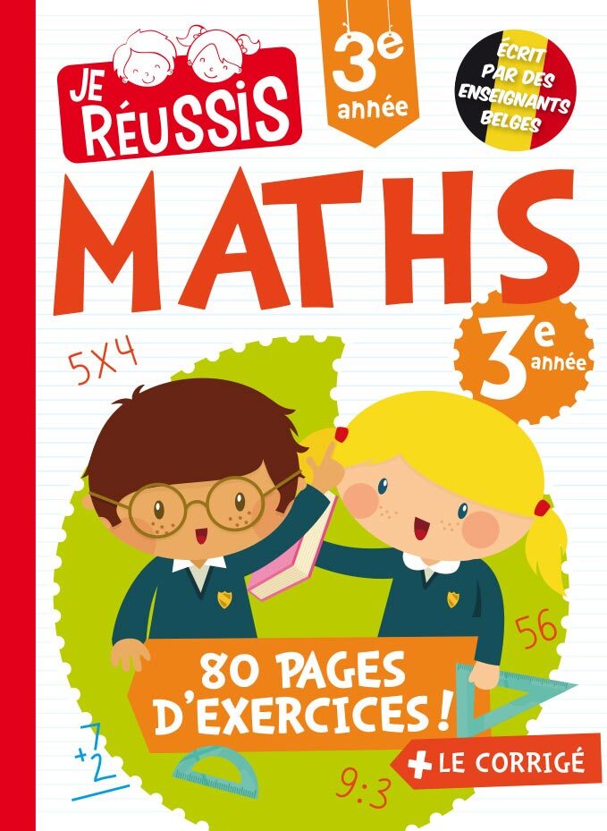 [9782874660542] JE REUSSIS MATHEMATIQUES 3EME ANNEE