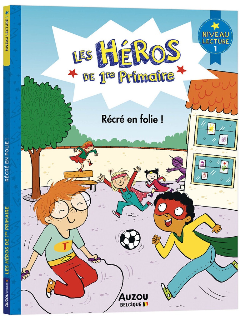 [9791039504997] Les héros de 1re primaire - Niveau 1 - Récré en folie !