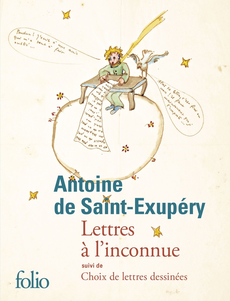 [9782072822131] Lettres à l'inconnue/Choix de lettres dessinées