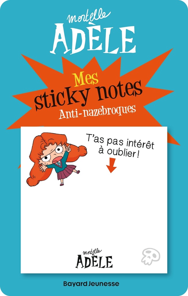 [9791036327315] Sticky Notes Mortelle Adèle Anti-nazebroques