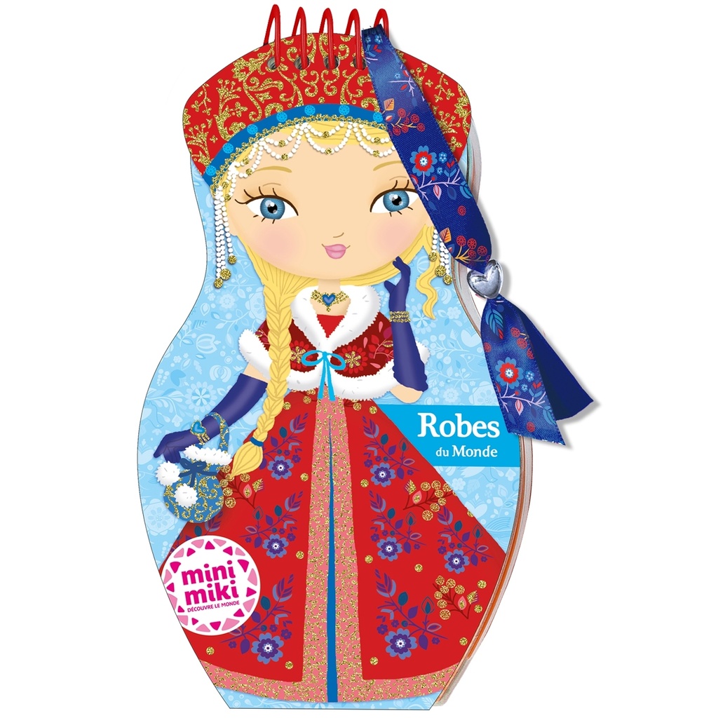 [9782809672794] Minimiki - Carnet créatif - Robes du monde