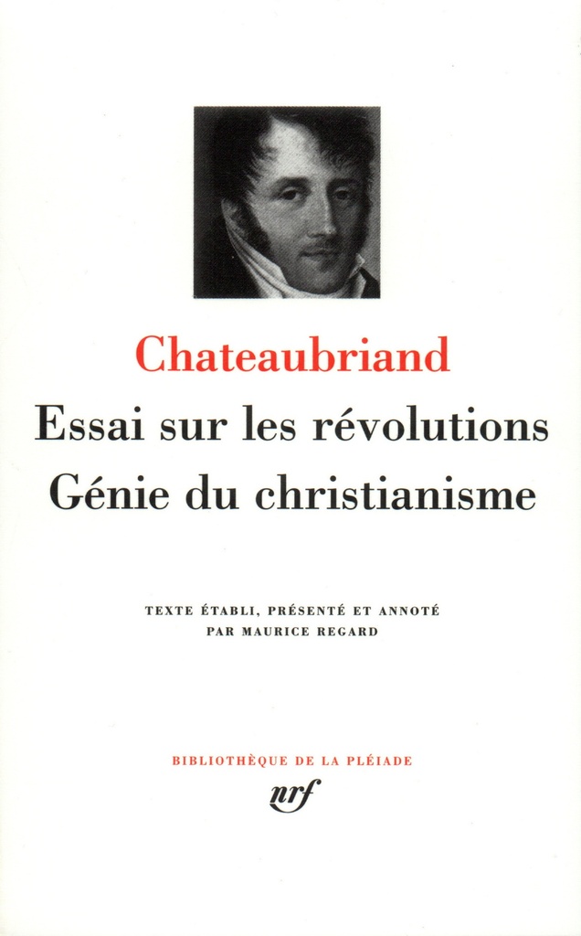 [9782070108633] Essai sur les révolutions - Génie du christianisme