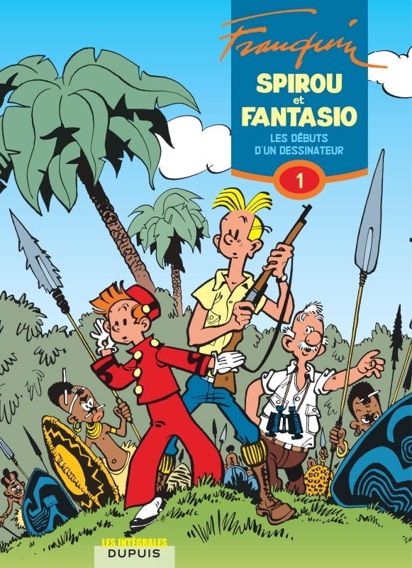[9782800138459] Spirou et Fantasio - L'intégrale - Tome 1 - Les débuts d'un dessinateur