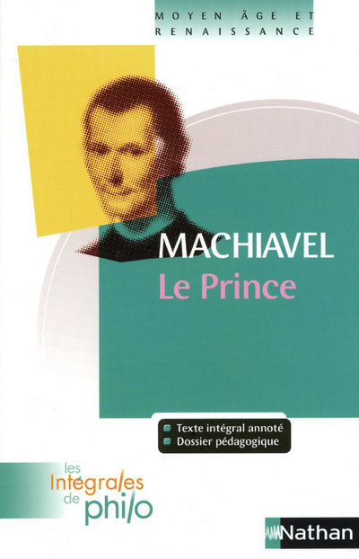 [9782091873039] Les intégrales de Philo - MACHIAVEL, Le Prince