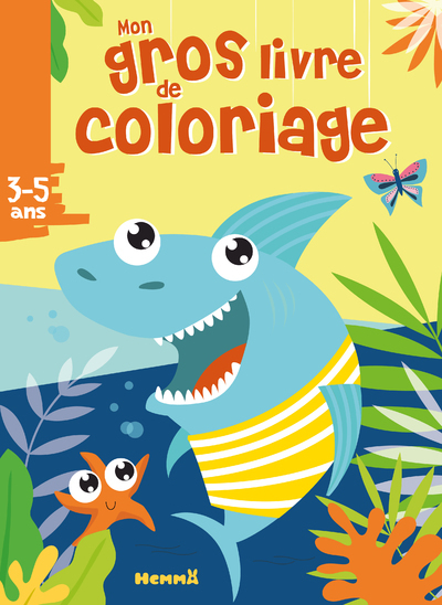 [9782508050053] Mon gros livre de coloriage (Requin)