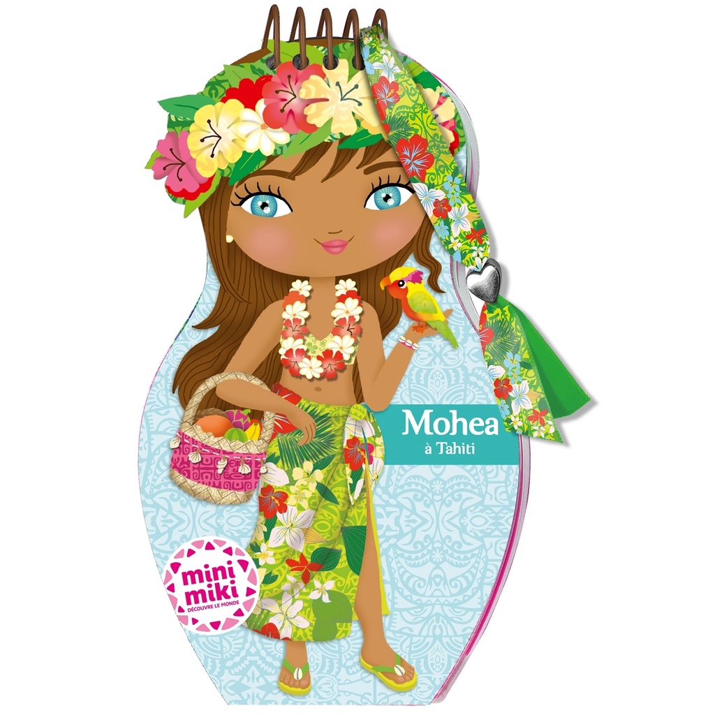 [9782809678284] Minimiki - Carnet créatif - Mohea à Tahiti nouvelle édition