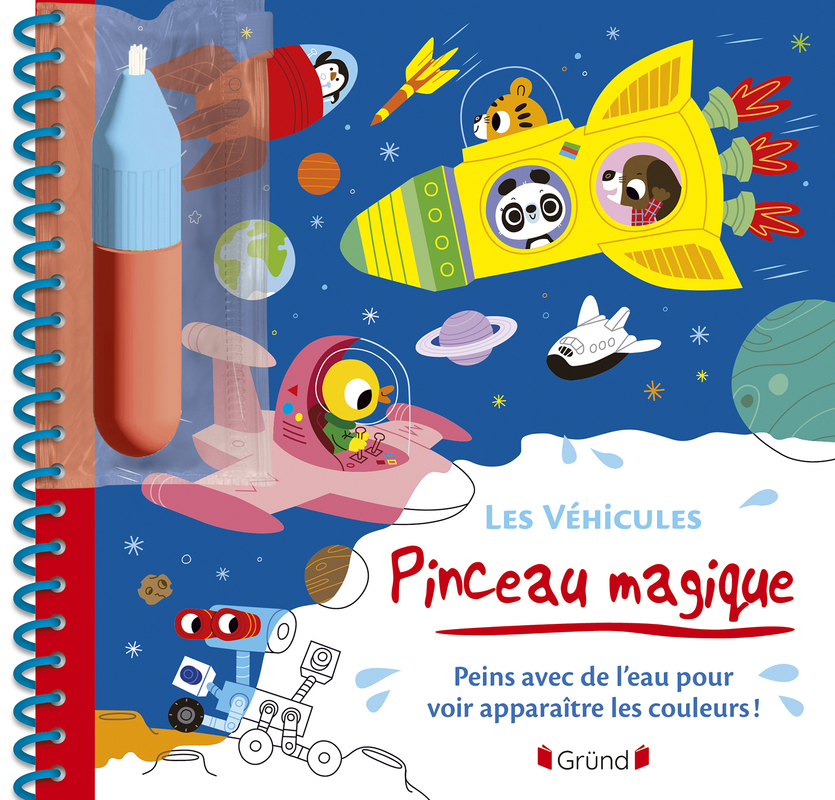 [9782324029837] Pinceau magique - Les véhicules