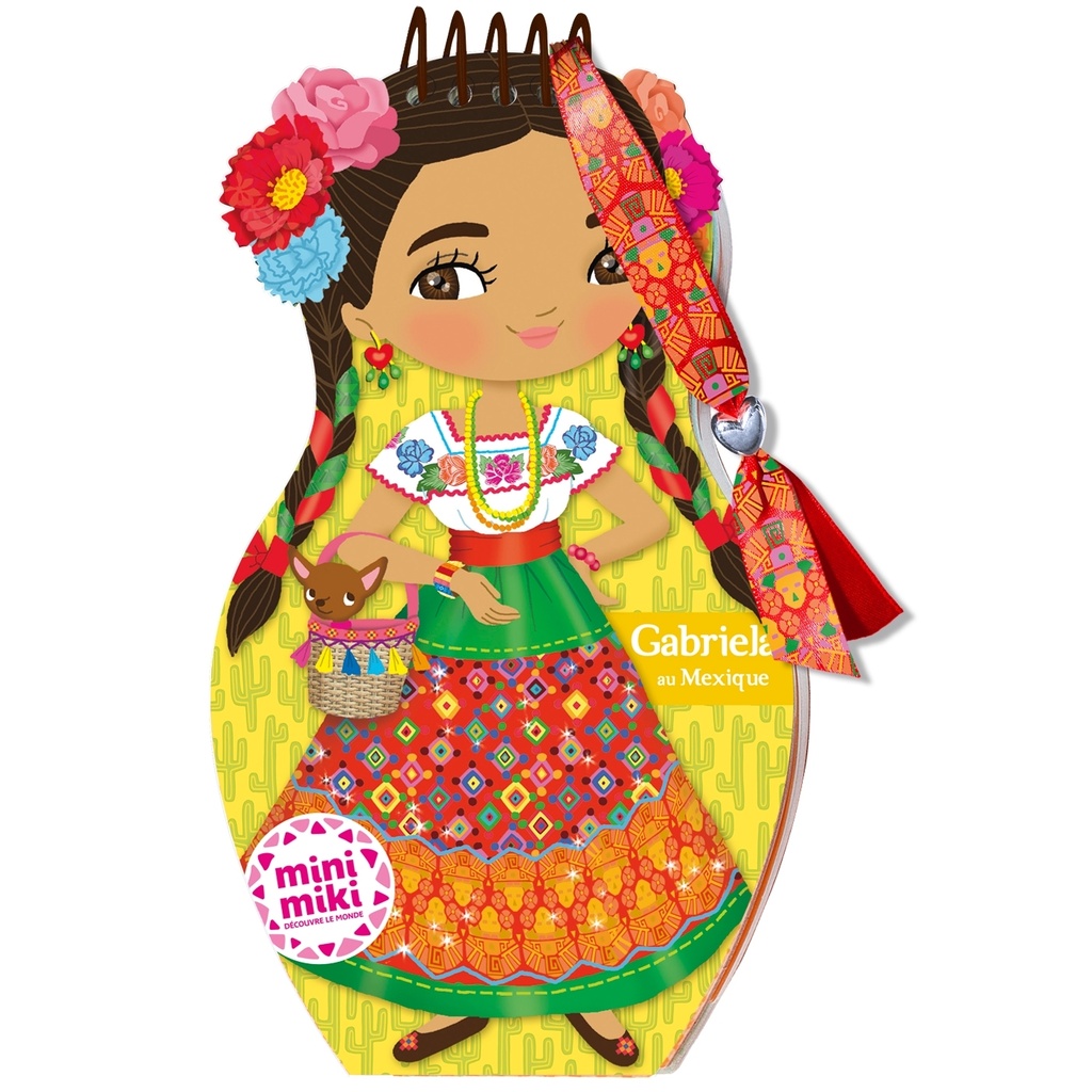 [9782809674842] Minimiki - Carnet créatif - Gabriela au Mexique