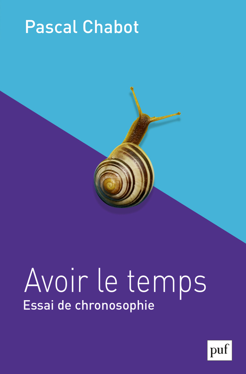 [9782130825340] Avoir le temps