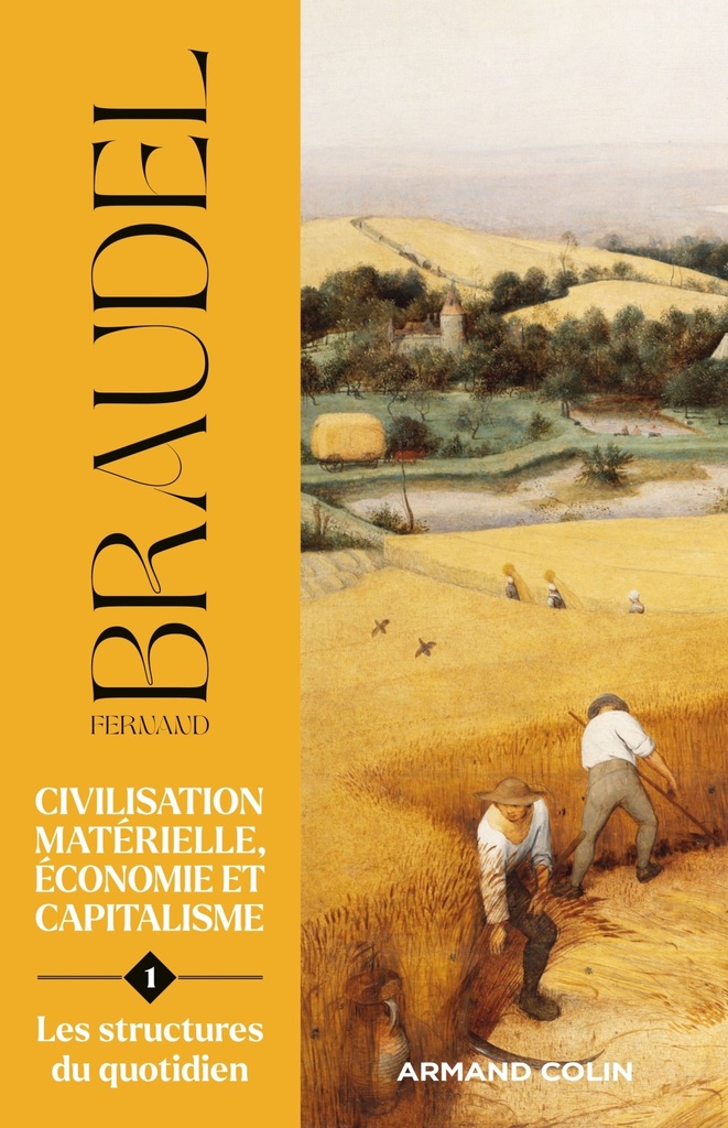 [9782200633400] Civilisation matérielle, économie et capitalisme - Tome 1