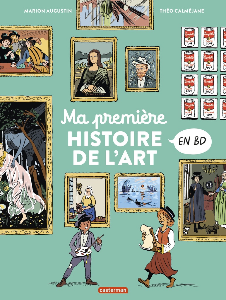 [9782203218352] L'Histoire de l'Art en BD - Ma première histoire de l'art en BD