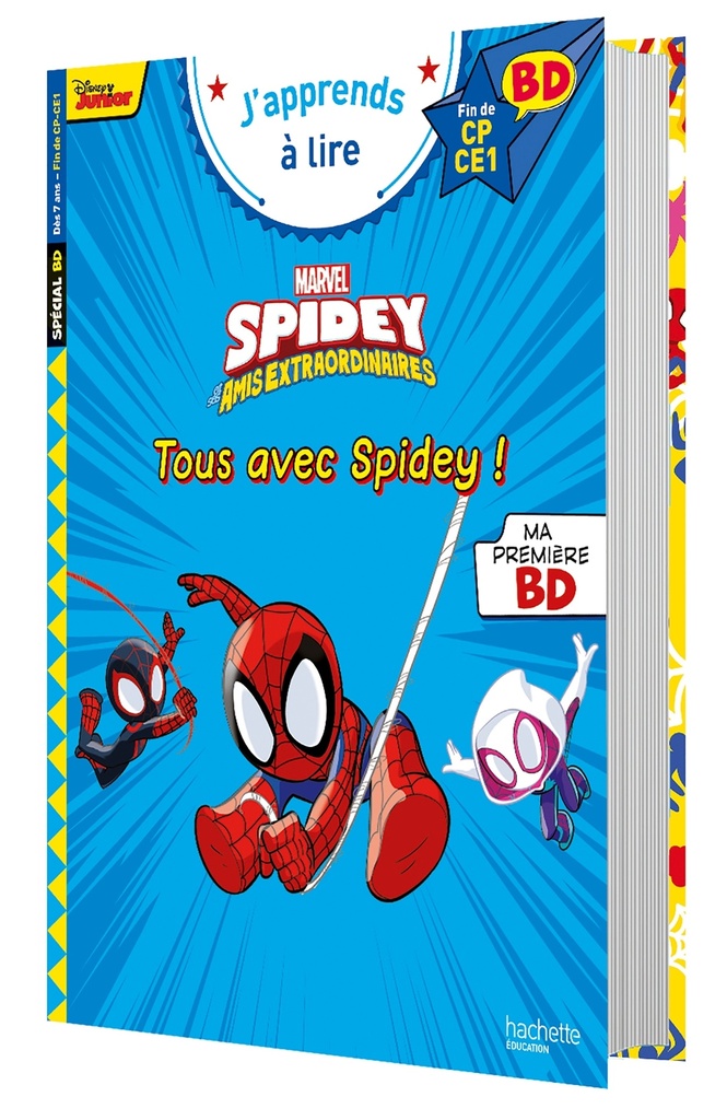 [9782017186076] Disney BD Fin de CP-CE1 - Spidey et ses amis extraordinaires - Tous avec Spidey !