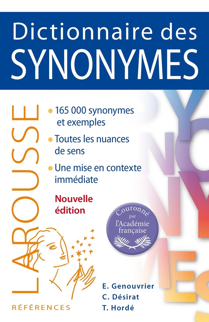[9782035950475] Dictionnaire des synonymes