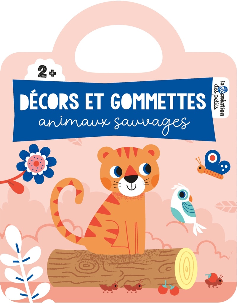 [9782017161004] Décors et gommettes - animaux sauvages