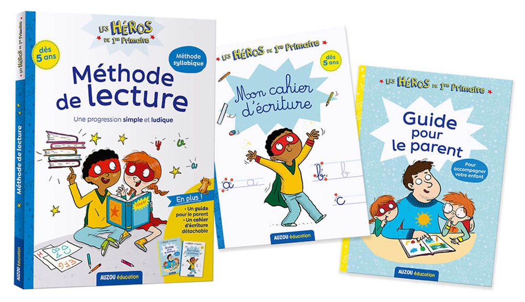 [9782733898505] Les héros de 1re Primaire - Méthode de lecture