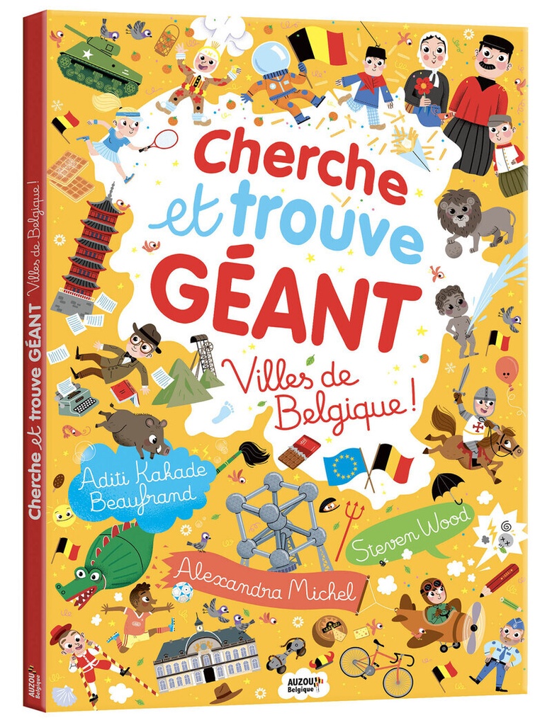 [9782733895078] Cherche et trouve géant - Villes de Belgique !