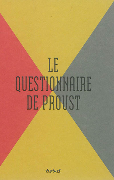 [9782845975644] Le questionnaire de Proust